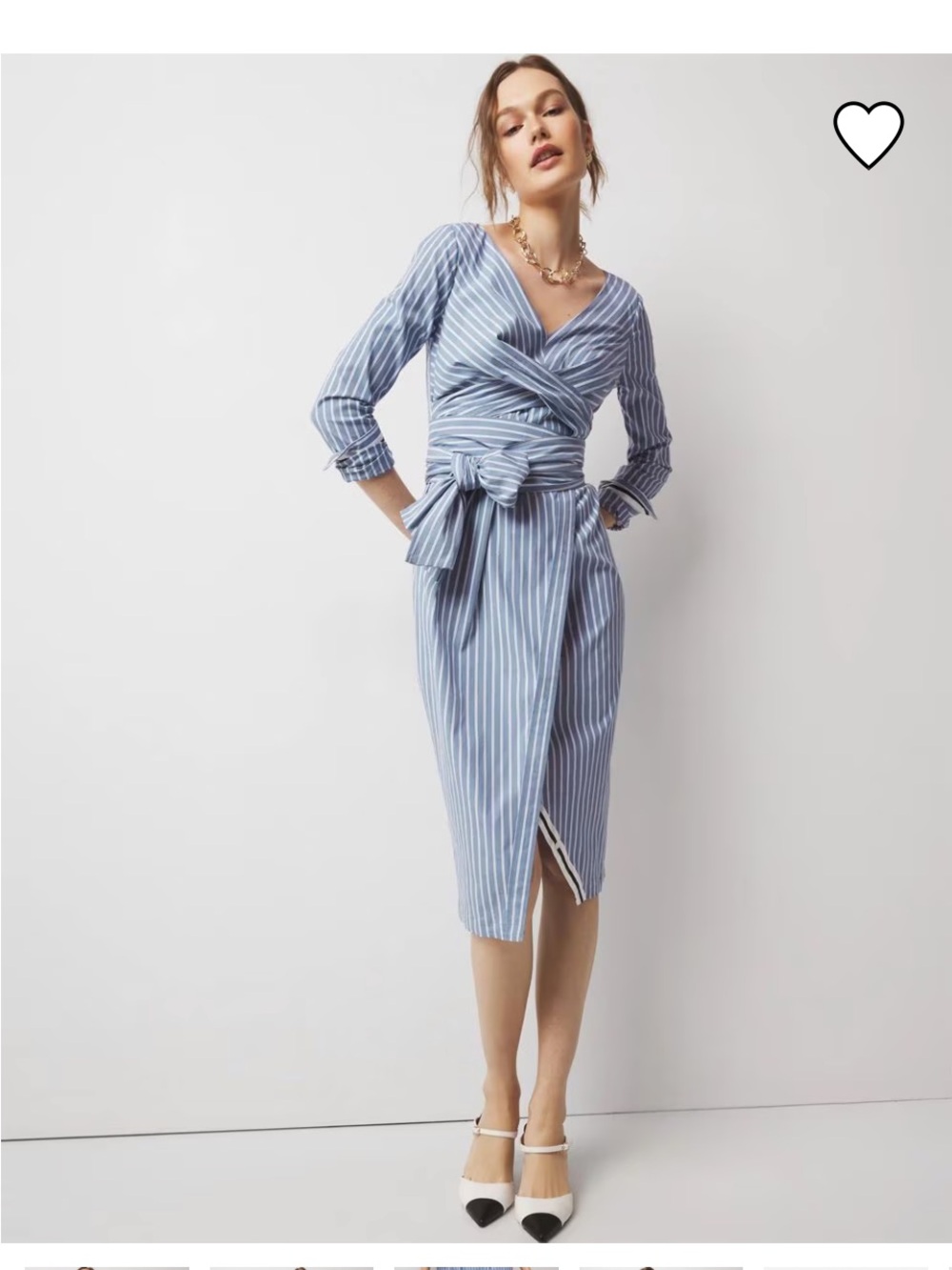 WHBM Graphic Text Print - White Background with Black Text